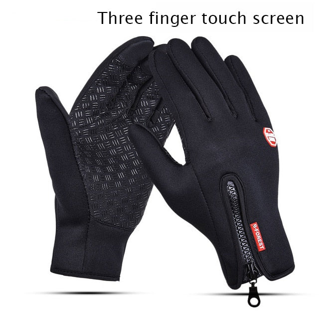 Fishing Accessories Full Finger Neoprene PU Breathable Leather Warm Pesca Fitness Carp Winter Anti Slip Fishing Gloves