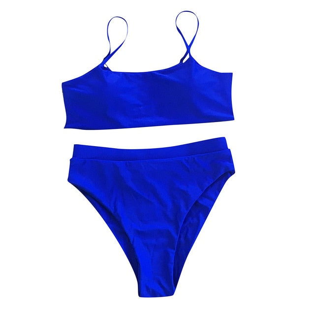 Sexy Bikini Set Women Swimwear 2019 Push Up Padded Bandeau Brazilian Beachwear Biquini Swimsuit Women Beachwear Bathing Suit