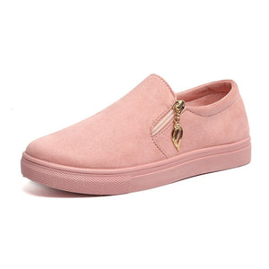 Women canvas shoes casual thick bottom flat